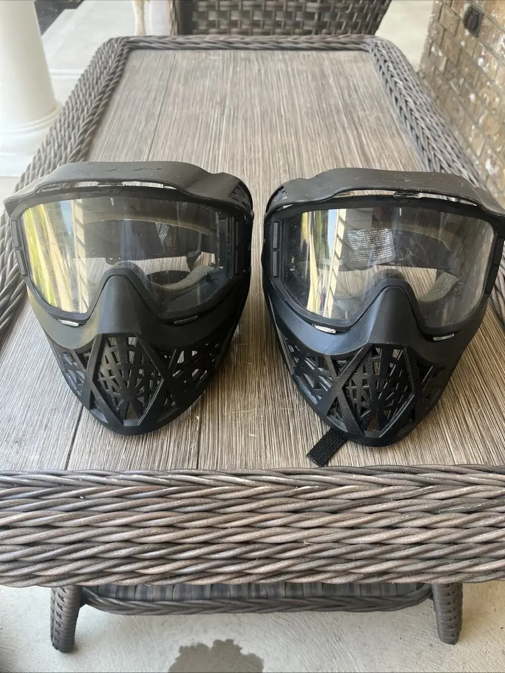 2 JT ELITE PRIME Paintball Mask w/ goggles